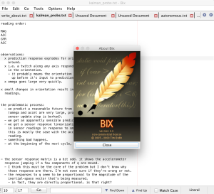 Bix: A text editor